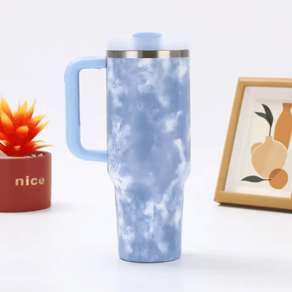 Marble Design Stainless Steel Water Tumbler 1200 ml