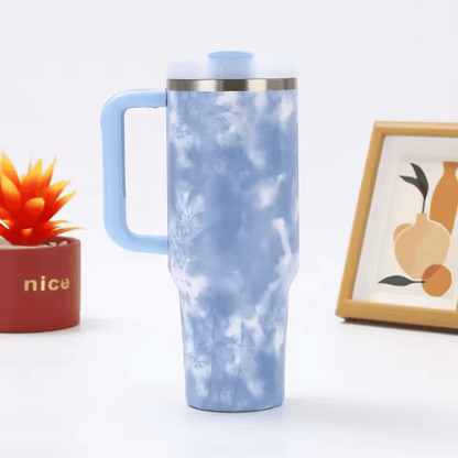 Marble Design Stainless Steel Water Tumbler 1200 ml