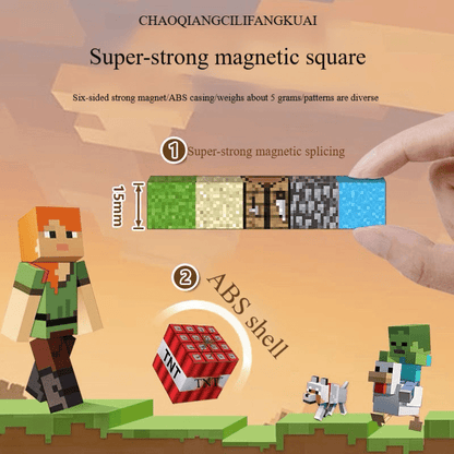 Minecraft Magnetic Building Blocks - Toynix
