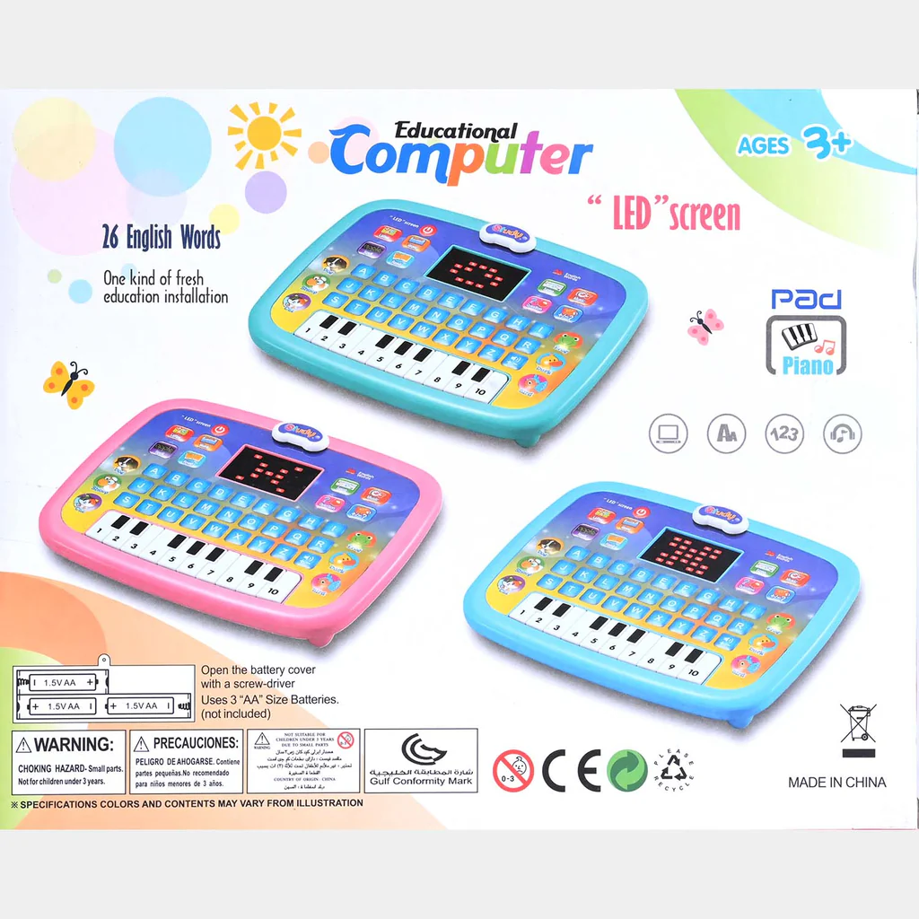 Educational learning laptop toy - Toynix.pk