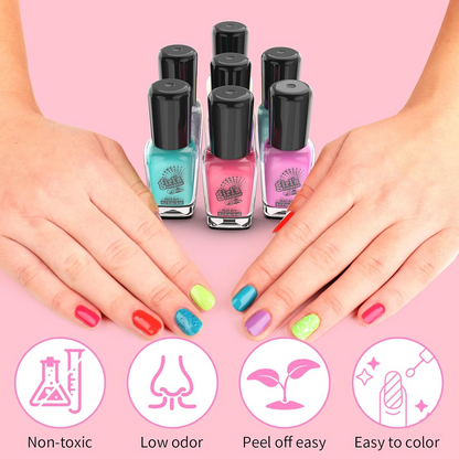 Beauty Nail Polish Kit With Dryer for Kids