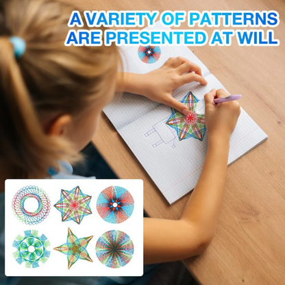Educational Spirograph Painting Designer Set for Kids