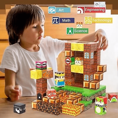 Minecraft Magnetic Building Blocks - Toynix