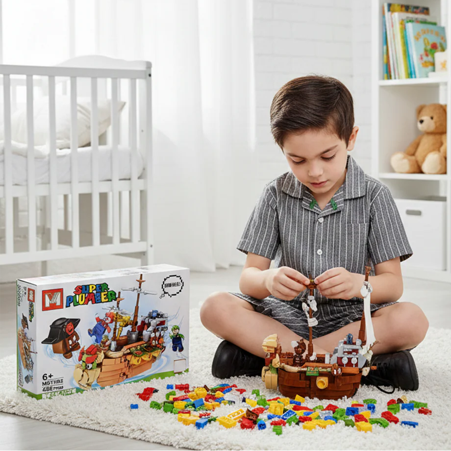 Super Mario Block Set For Kids - Toynix.pk