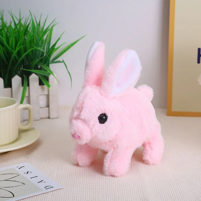 Plush Rabbit Toy with Sound and Motion for Kids (09-1)