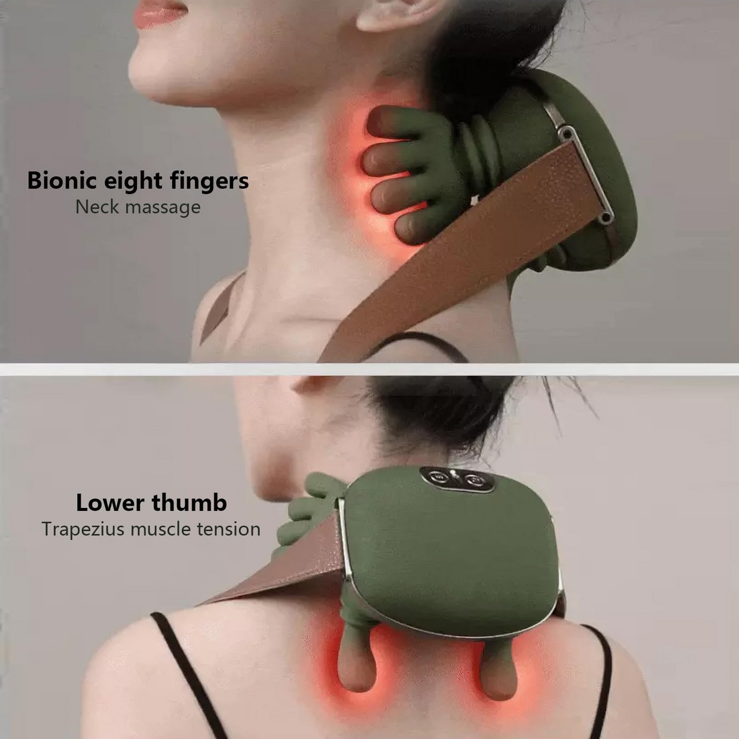 Electric Neck & Shoulder Massager with Heat - Toynix