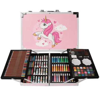 Coloring Drawing Painting Kit for Kids 145 Pcs - Toynix