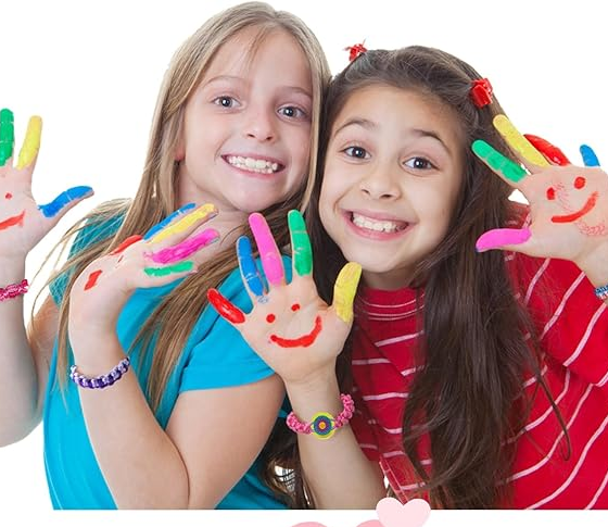 DIY Friendship Bracelet Kit for Kids 144 pcs