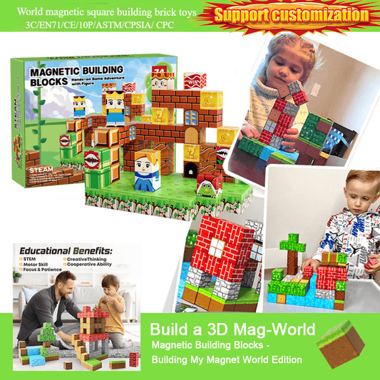 Minecraft Magnetic Building Blocks - Toynix