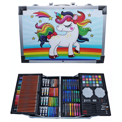 Coloring Drawing Painting Kit for Kids 145 Pcs - Toynix