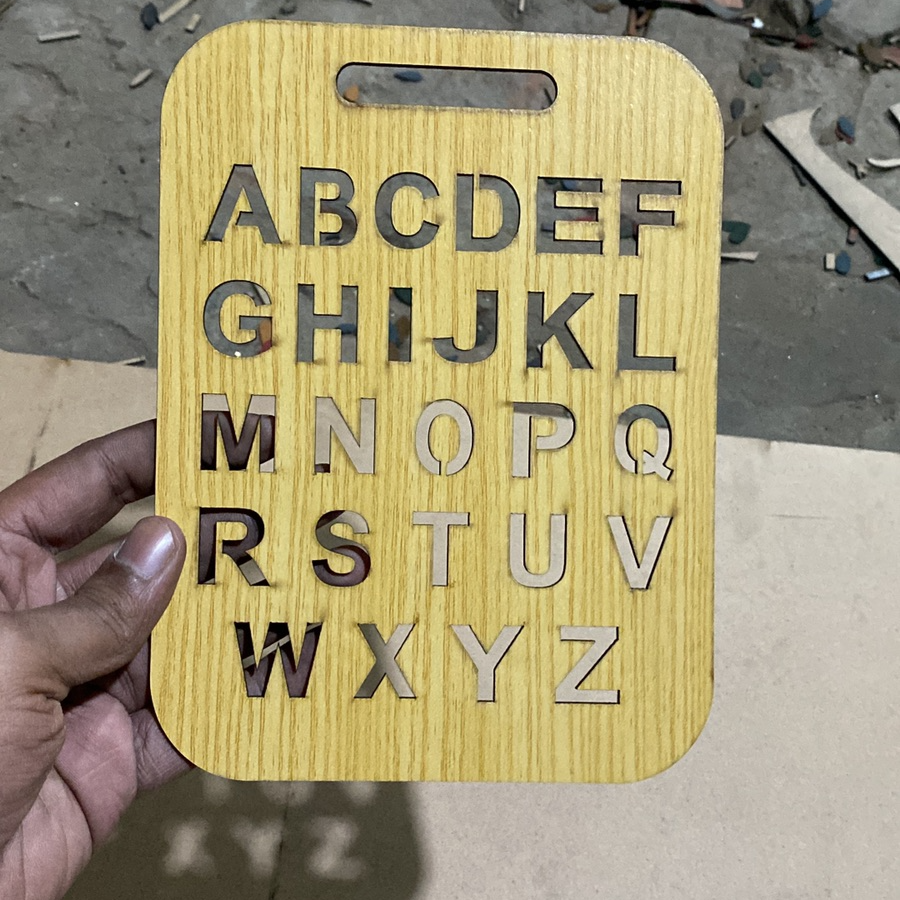 Early Learning Wooden Stencil Board For Kids (Set of 3)