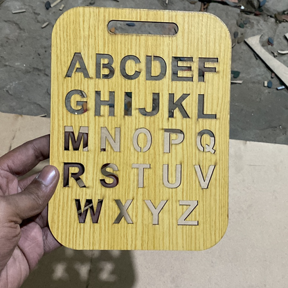 Early Learning Wooden Stencil Board For Kids (Set of 3)