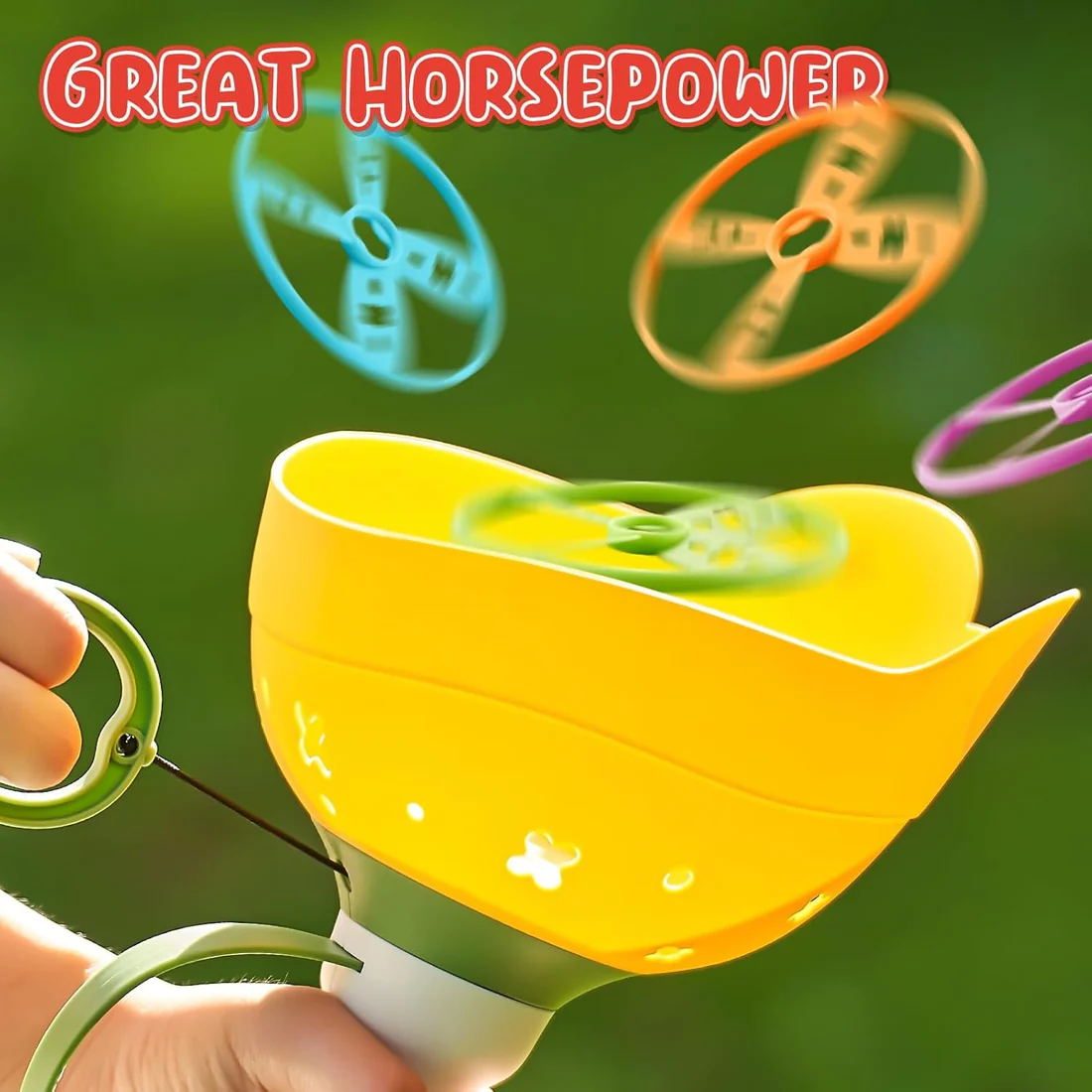 Kids Flying Disc Launcher Game