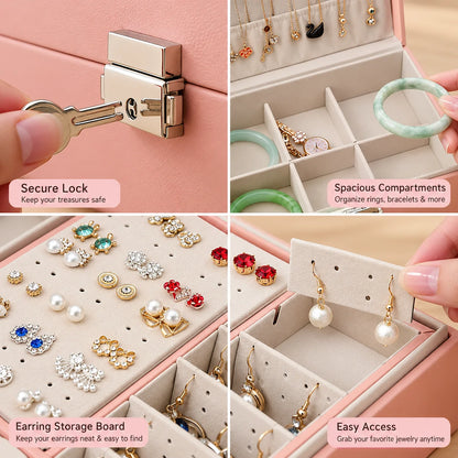 2 layer jewellery organizer box - deliverrpk
