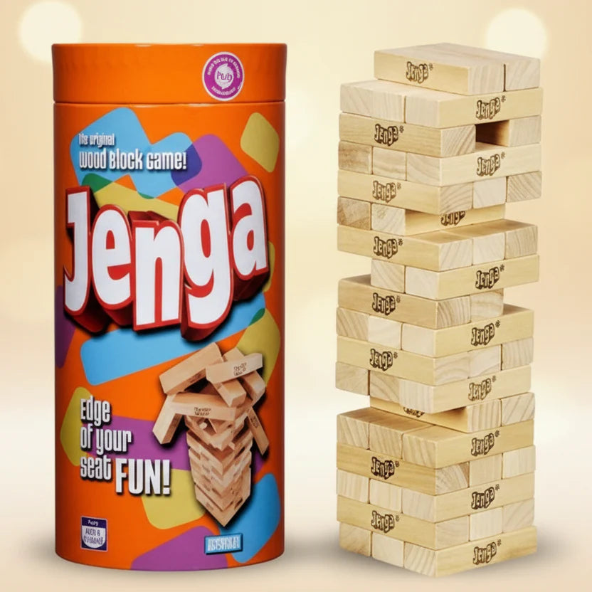 Wooden Jenga Stacking Tower Game