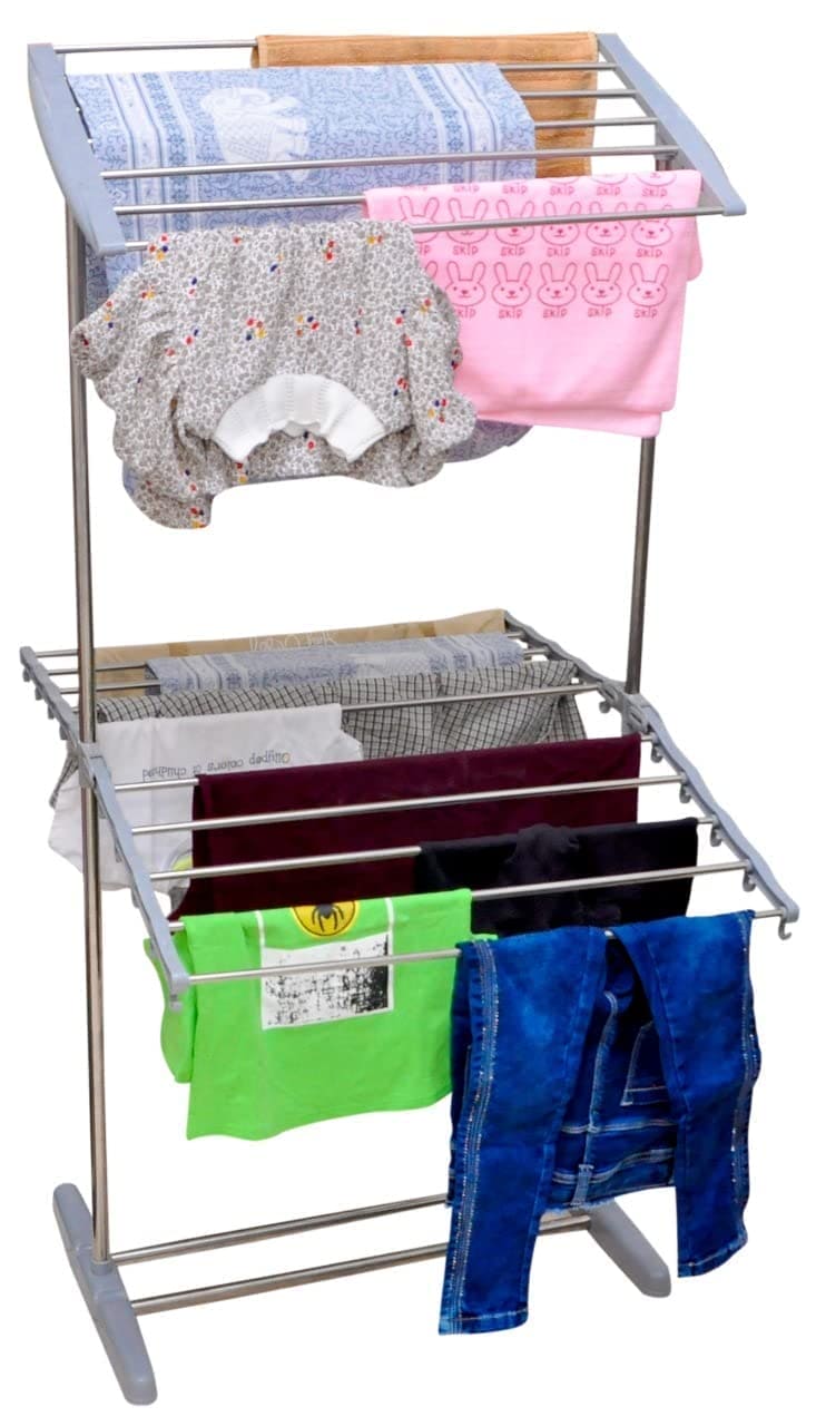 2 Layer Attachable Towel Rack