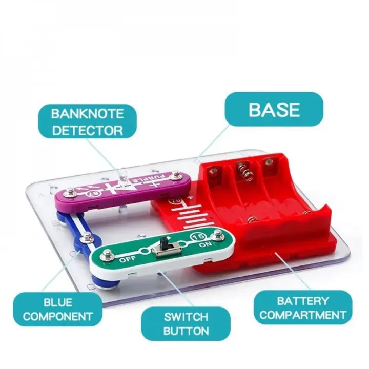 Money Detector LED Science Experiment Kit for Kids