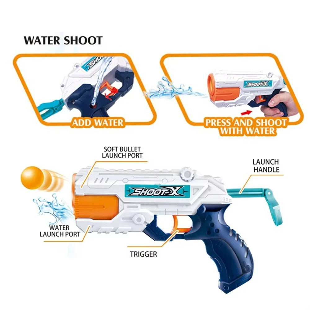 Magic 2 in 1 Shooting & Water Gun