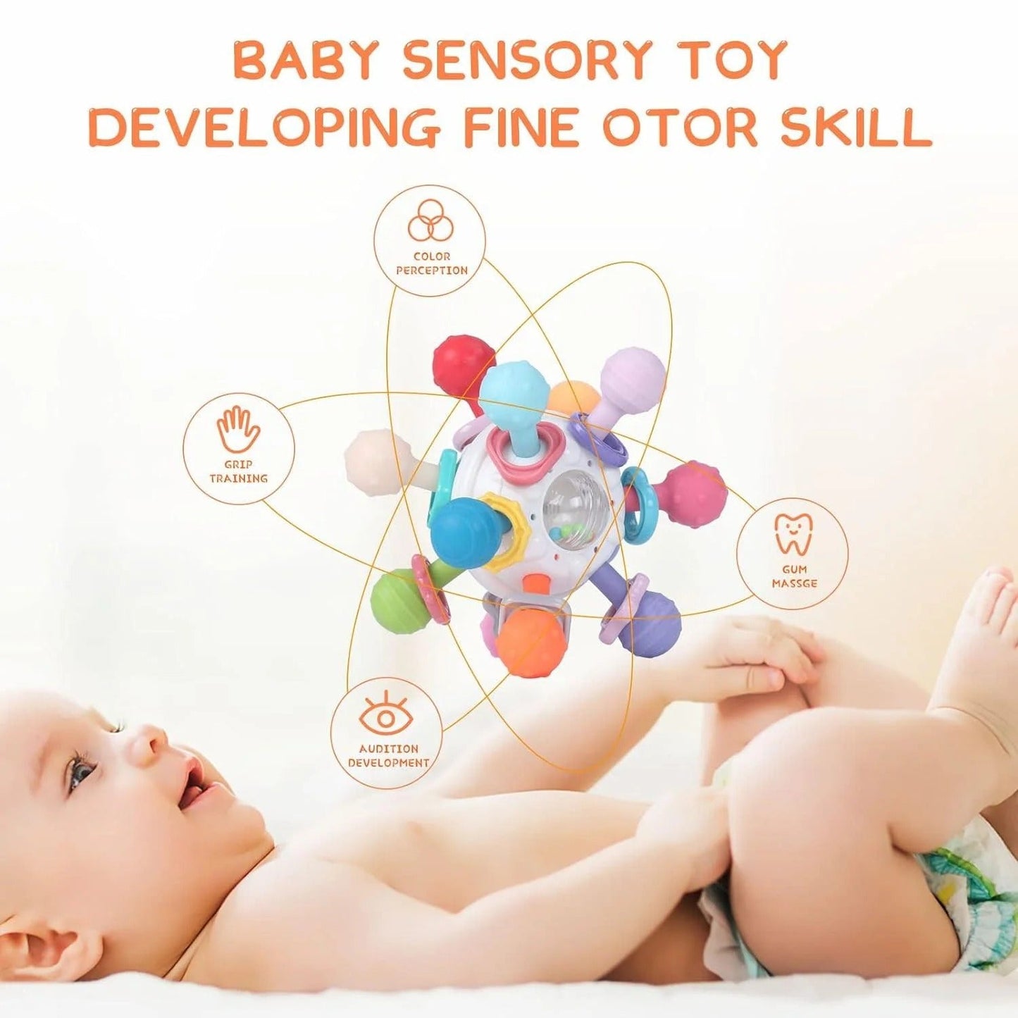 Baby Teether 0-12 Months - Toynix.pk
