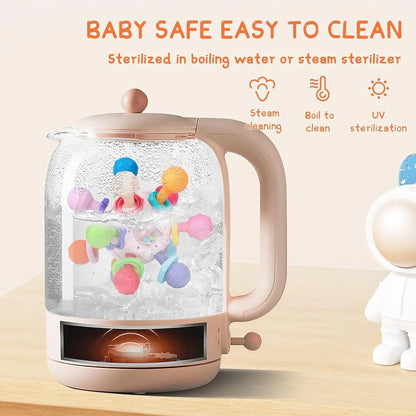Safe Silicone Baby Teether 0–12 Months