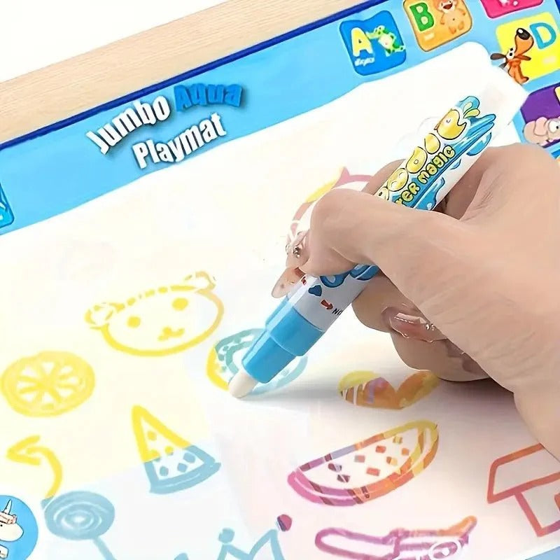 Reusable Magical Water Canvas Doodle Mat For Kids