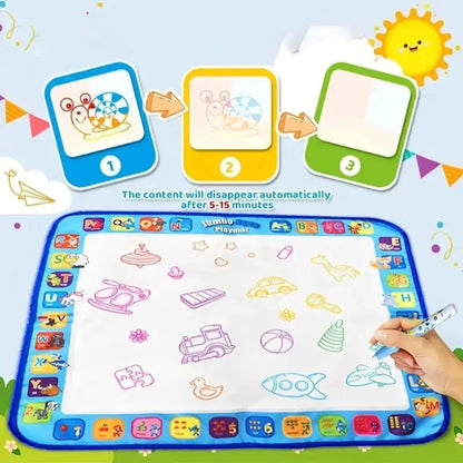 Reusable Magical Water Canvas Doodle Mat For Kids