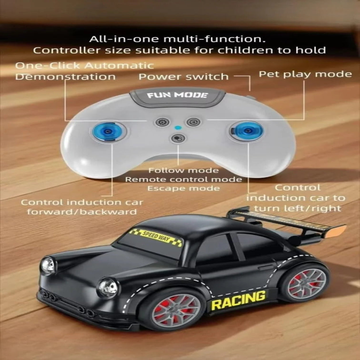 Intelligent Motion Sensor RC Drift Racing Induction Car