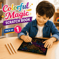 Magic Scratch Art Notebook Set for Kids (E-0014)