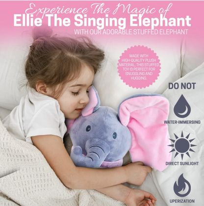 Musical Soft Peek-A-Boo Elephant Toy (Random Color | 71830)