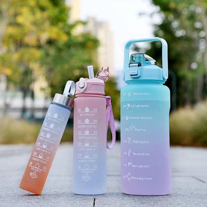 3pcs Colourful Water Bottle Set - Deliverrpk