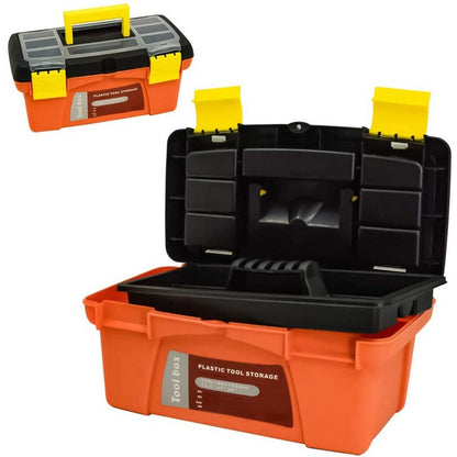 RUBIAN Heavy Duty Tool Box - 12.5 Inch - Deliverrpk