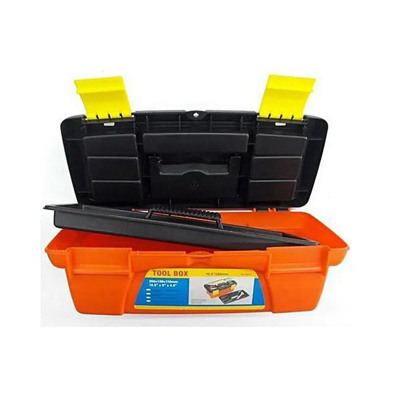 RUBIAN Heavy Duty Tool Box - 12.5 Inch - Deliverrpk