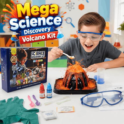 Mega Science Discovery Kit (27 Pcs) –  Educational STEM Learning for Kids