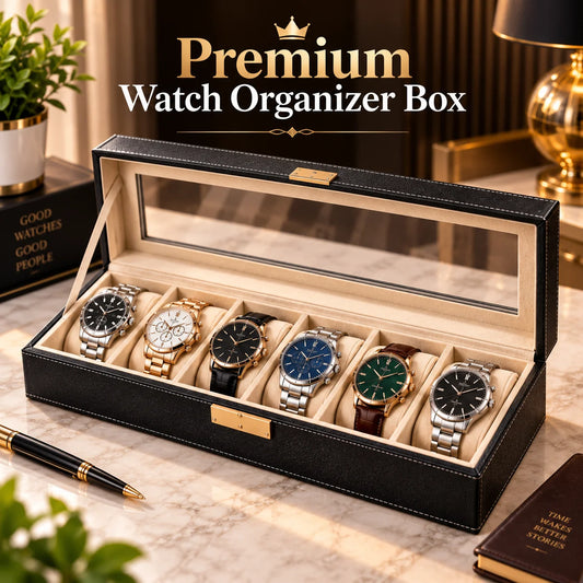 Six slot watch organizer
