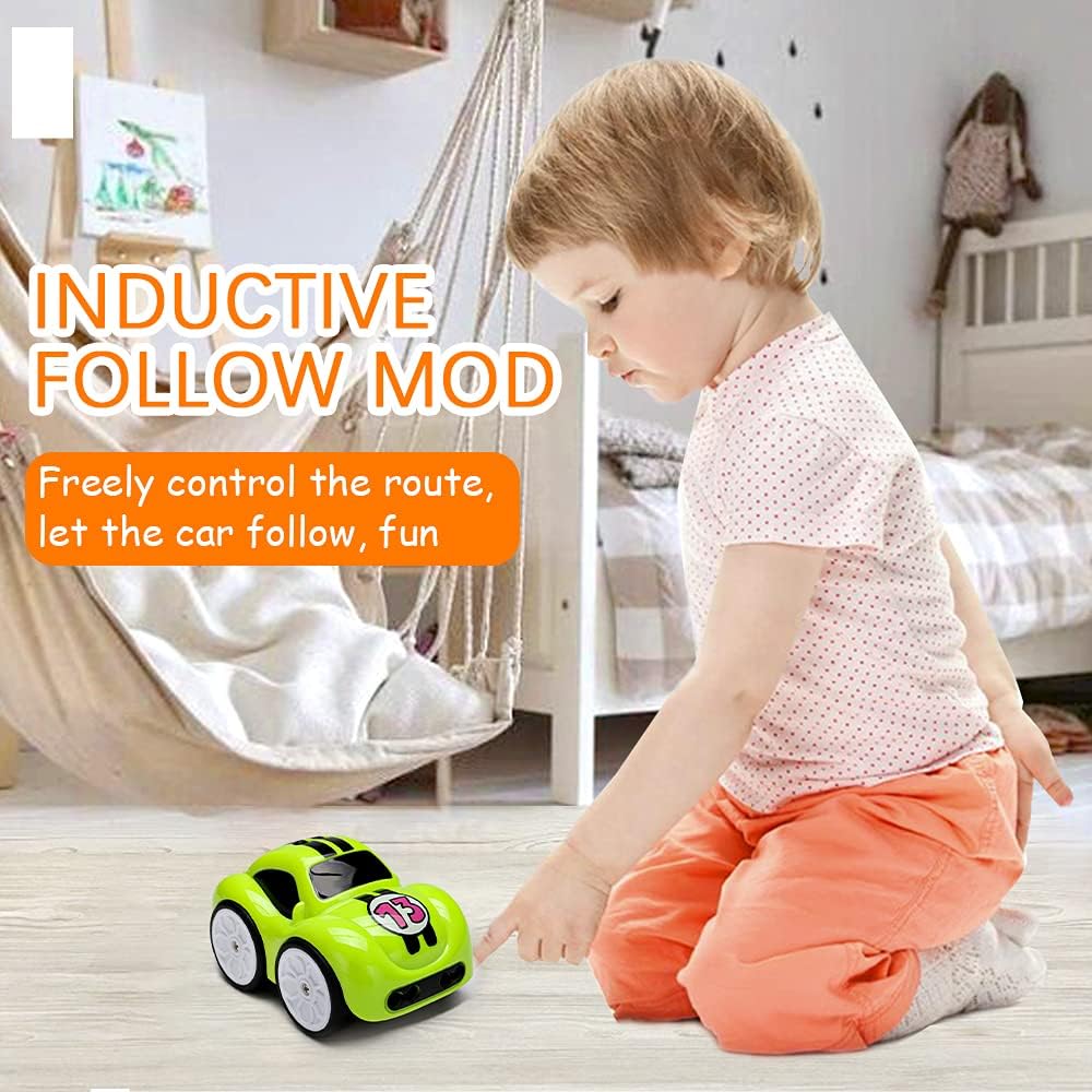 Mini Remote & Induction Car – Smart Electric Racing Toy for Kids